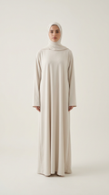 Porcelain Draped Abaya